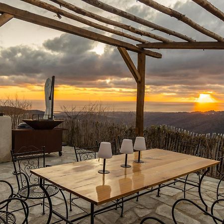 Villa A Macina Porri Esterno foto